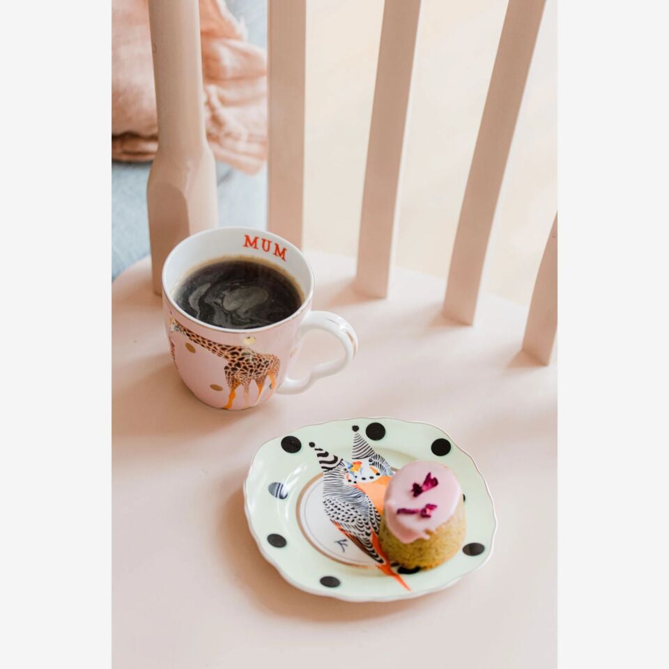 ANIMALS TABAK 16 cm 16cm - Papağanlı