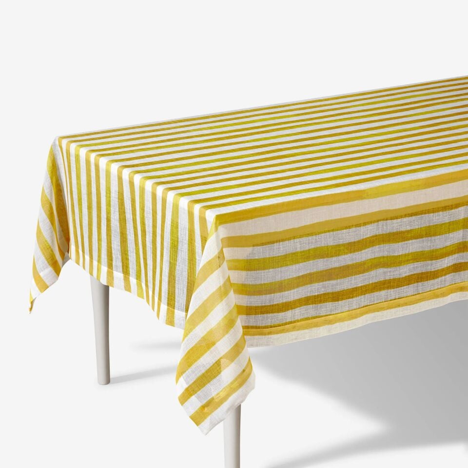 Chiara Alessi Polyester Masa Örtüsü 160X240 Cm Sarı