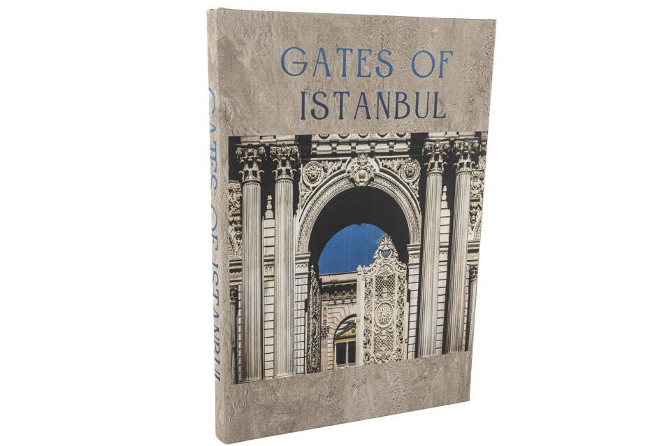 Gates Kitap Kutu Bej - 35x24x3cm