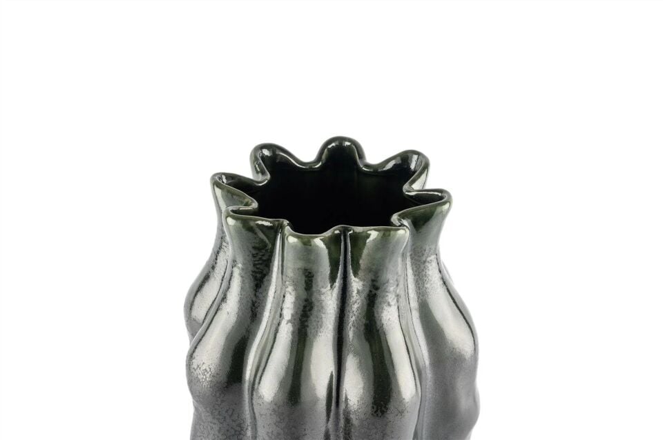 Yeşil Vazo Yeşil - 20x36cm