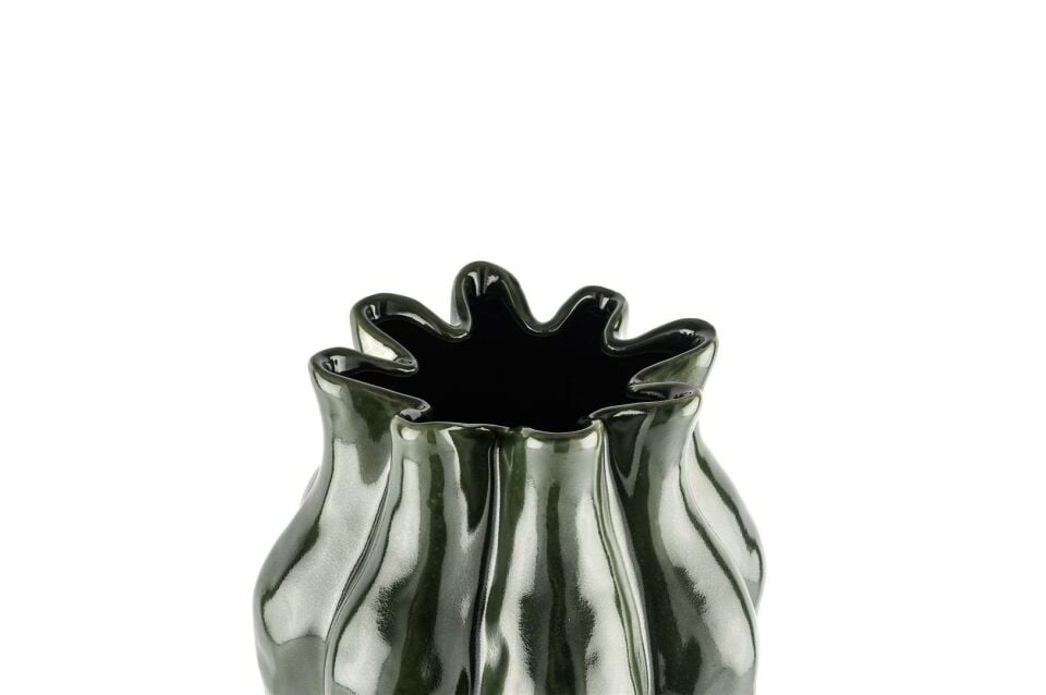 Yeşil Vazo Yeşil - 25x47cm