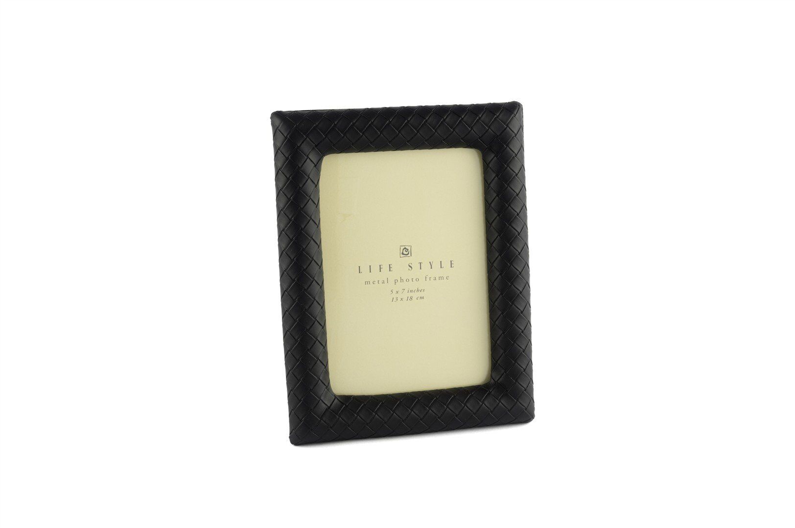 Siyah Deri Çerçeve Siyah - 13x18cm