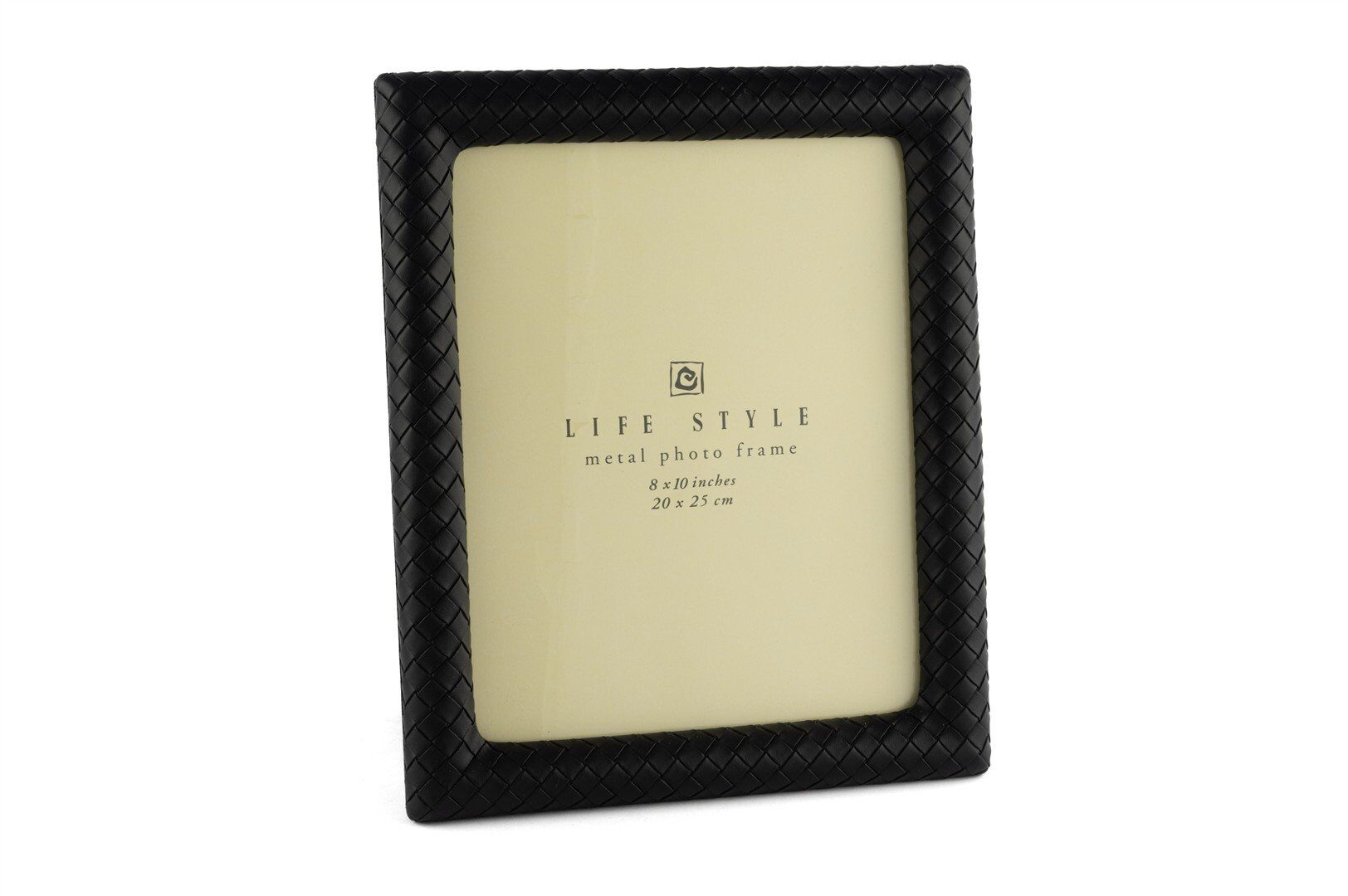 Siyah Deri Çerçeve Siyah - 20x25cm