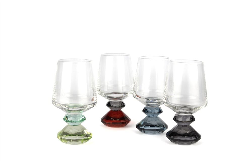 Diamond Top 4'lü Kahve Yanı Bardağı 130ml