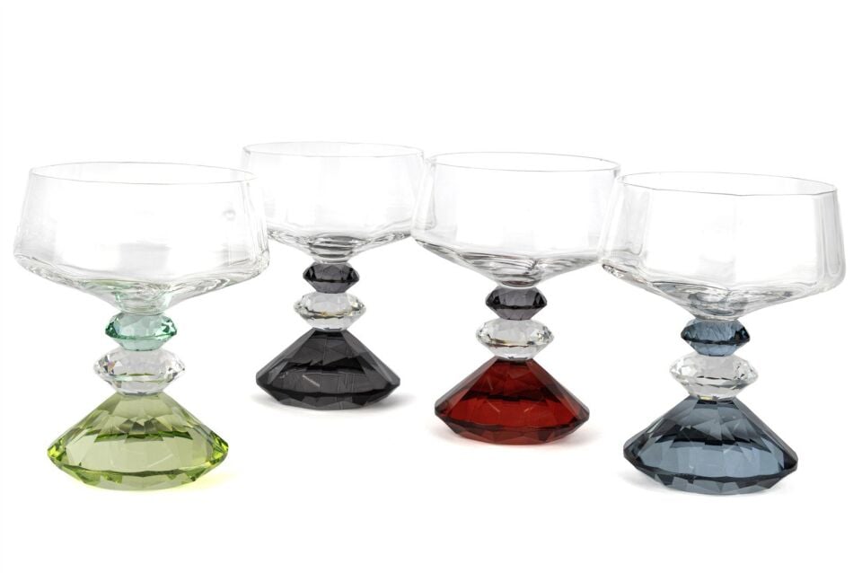 Diamond Top 4'lü Dondurma Kasesi 350ml