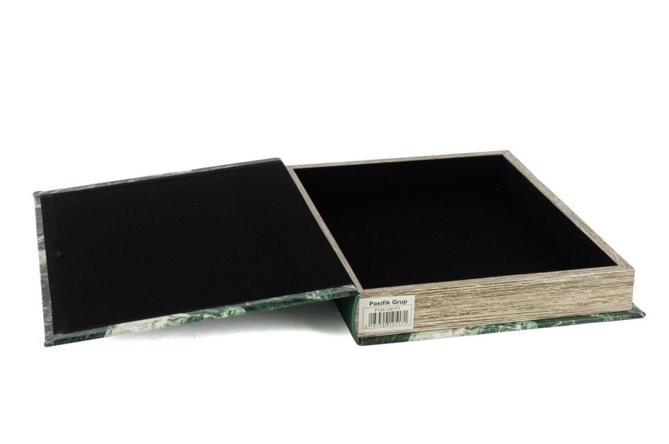 Aqumarine Kitap Kutu Yeşil - 29x22x4cm