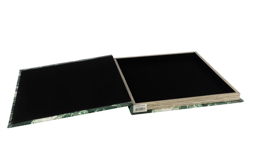 Aqumarine Kitap Kutu Yeşil - 35x34x3cm