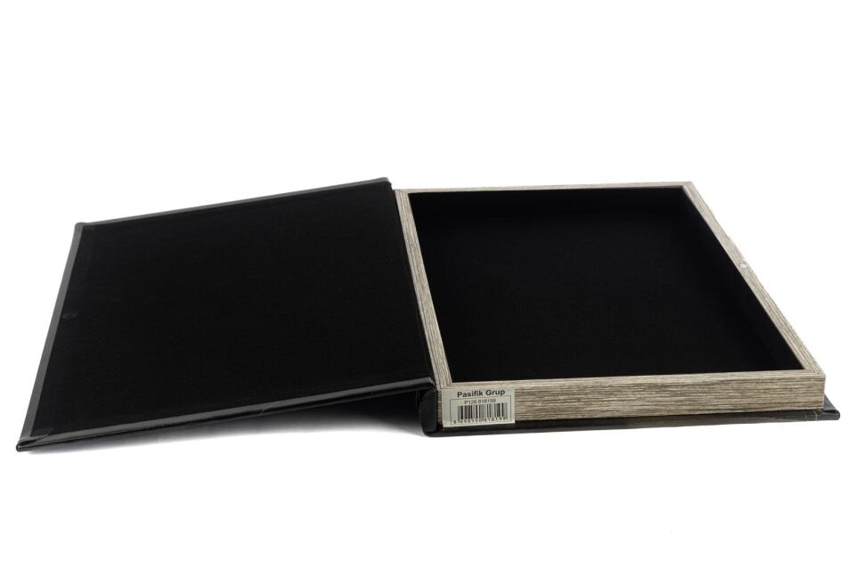 Ottoman Ceremony Kitap Kutu Siyah - 35x24x3cm