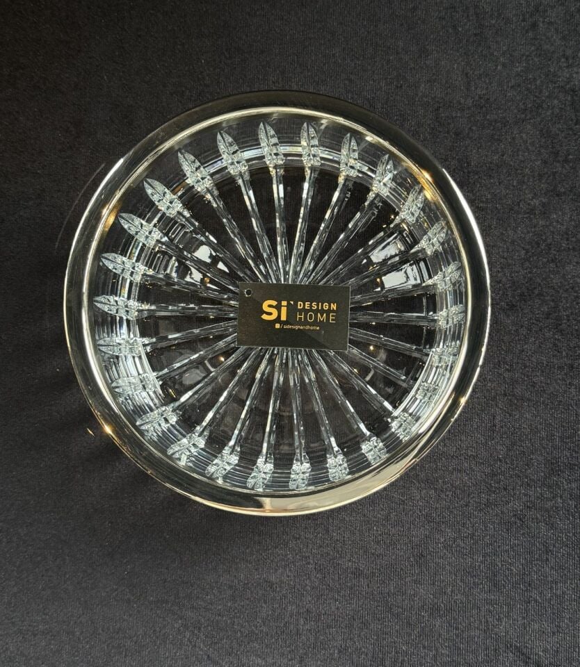 SELECT YAYVAN CAM KESME KASE Gümüş - 16x7cm