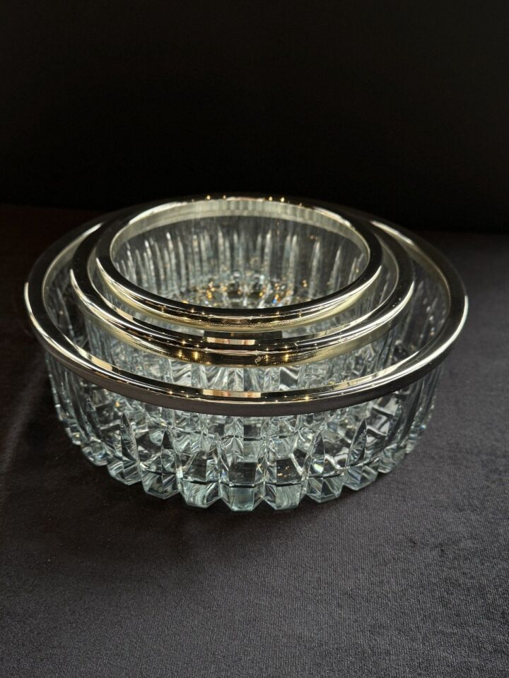 SELECT YAYVAN CAM KESME KASE Gümüş - 19x8cm