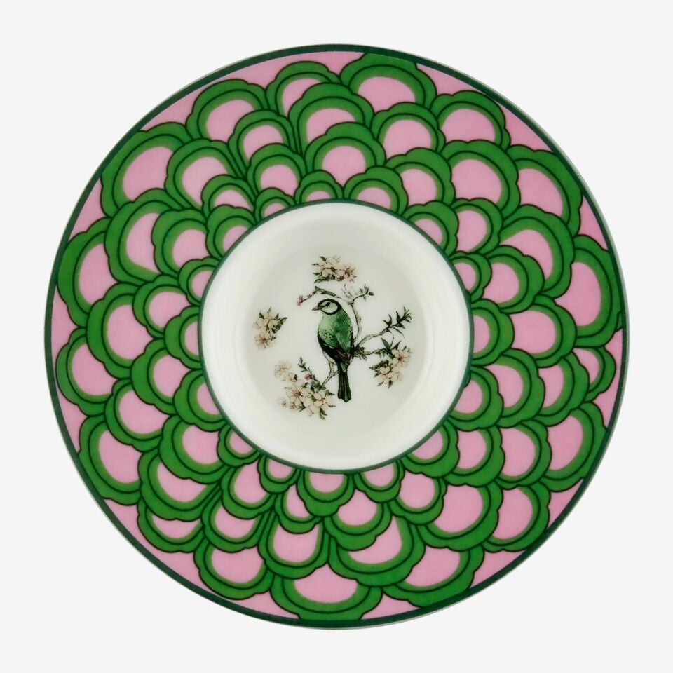 Primavera Kahve Fincan Seti 120 Ml Yeşil