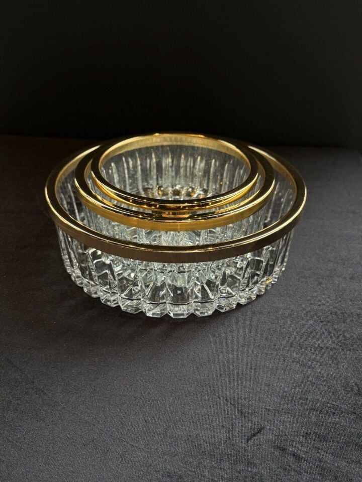 SELECT YAYVAN CAM KESME KASE Gold - 25x8cm