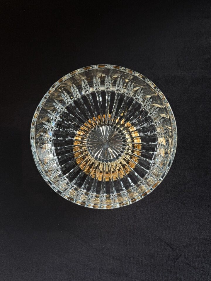 SELECT AYAKLI SALATA KASESİ Gold - 19cm