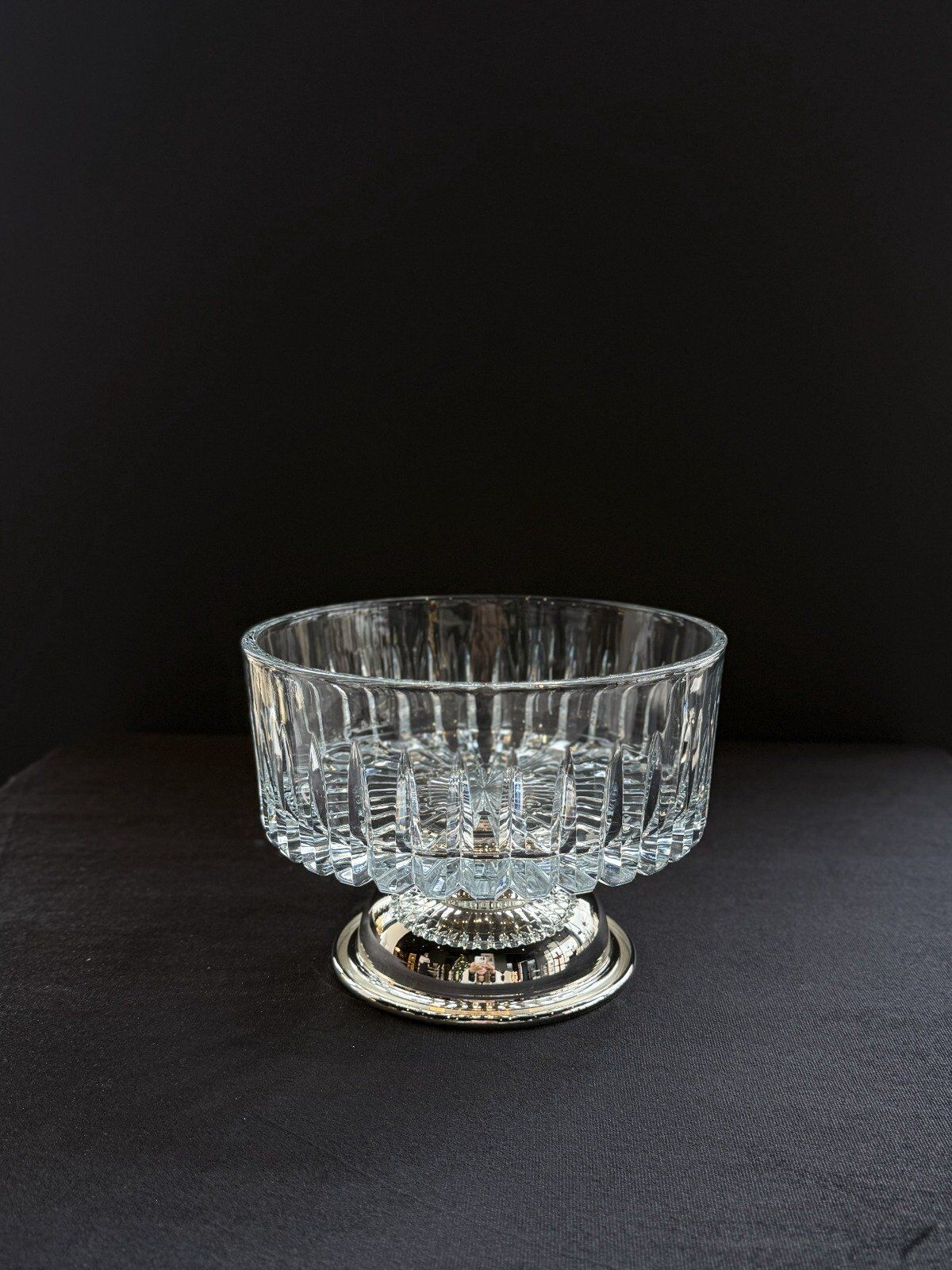 SELECT AYAKLI SALATA KASESİ Gümüş - 19cm