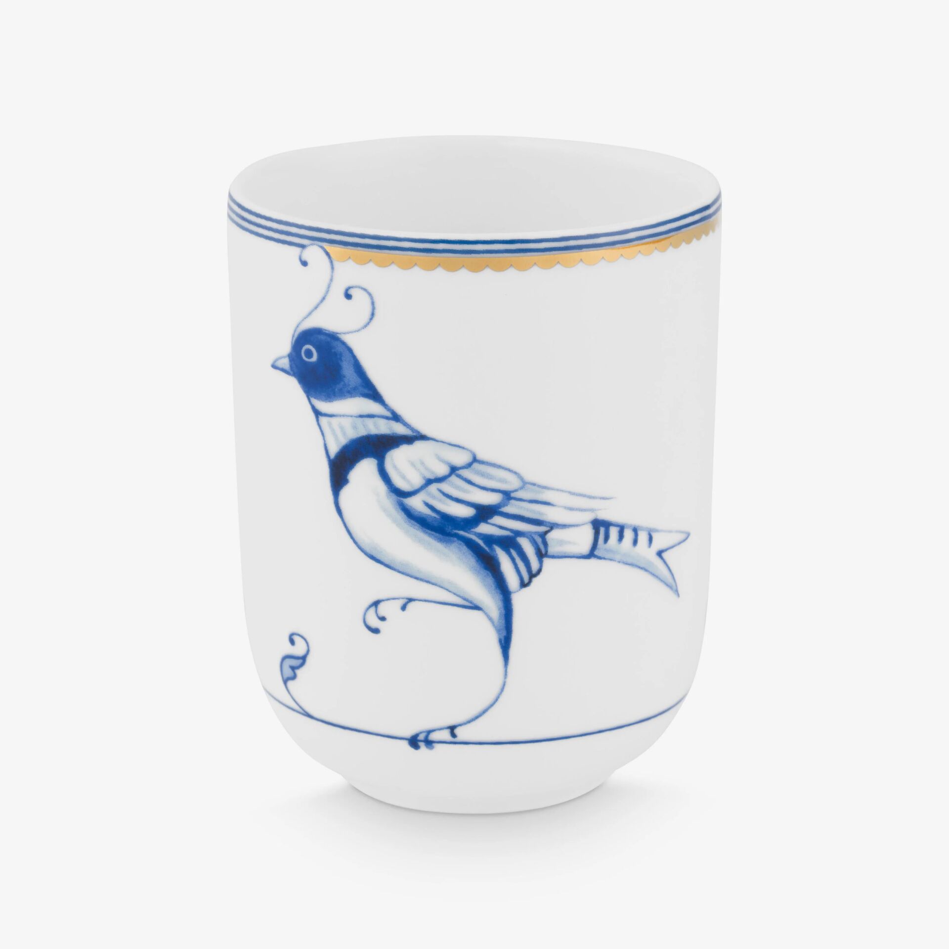 Blue Bird Beyaz Porselen Latte Bardağı 250 Ml