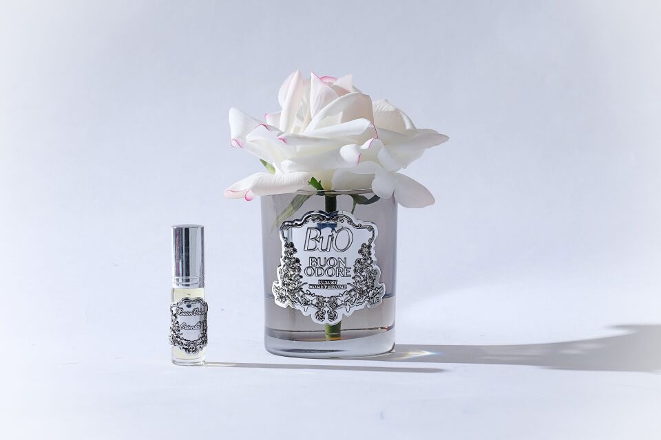 FÜME CAM SILVER TEK GÜL