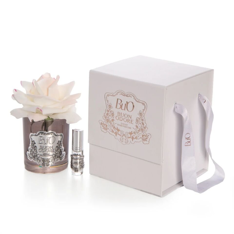 FÜME CAM SILVER TEK GÜL Allıklı