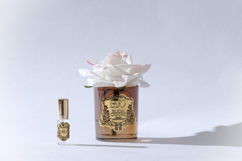 AMBER CAM GOLD TEK GÜL Allıklı