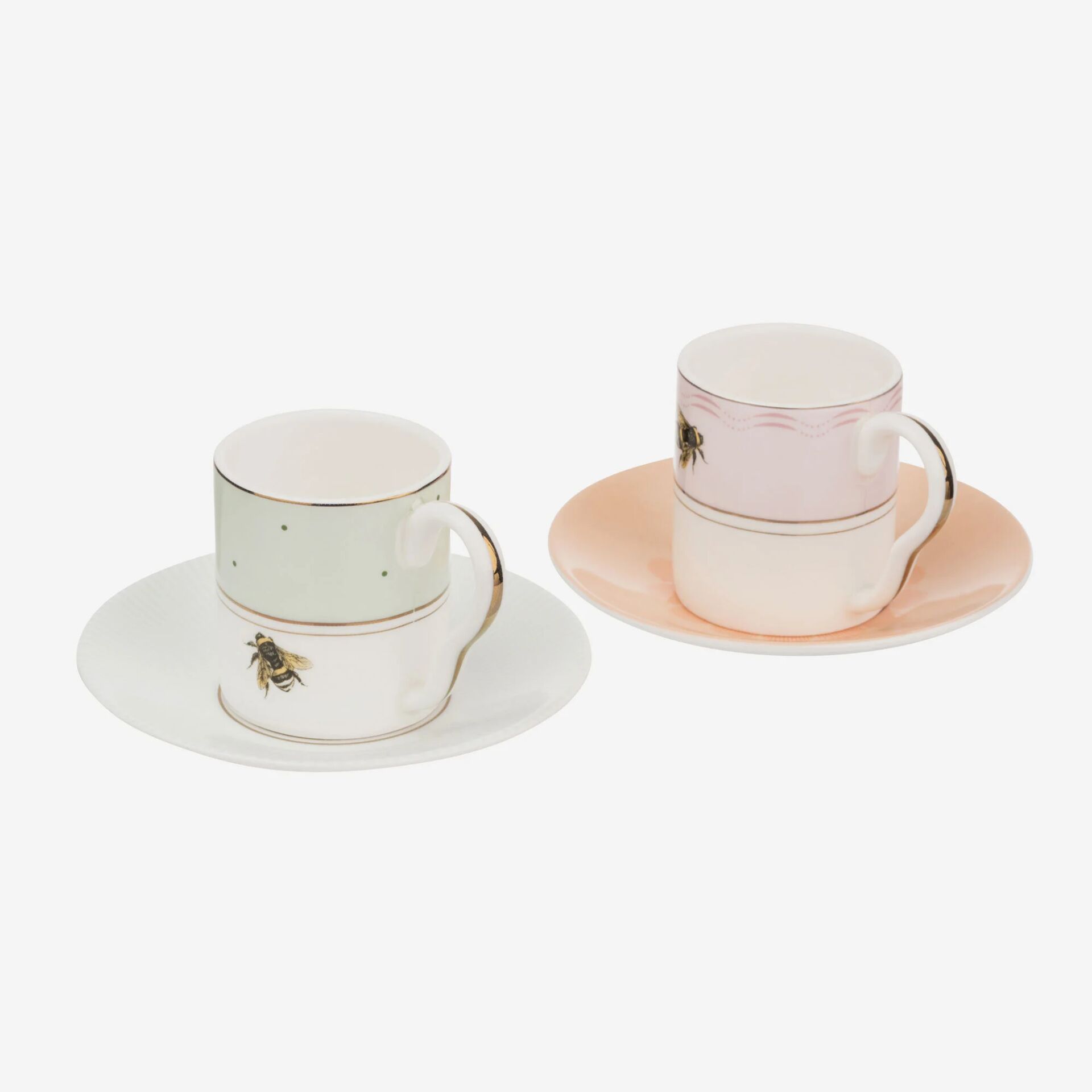 ANIMALS ARILI İKİLİ KAHVE FİNCANI SETİ