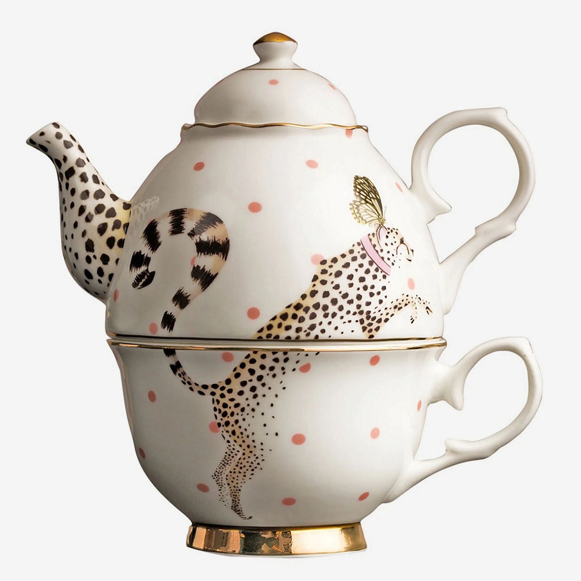 ANIMALS ÇİTA TEK KİŞİLİK ÇAY SETİ 280 ml Çita