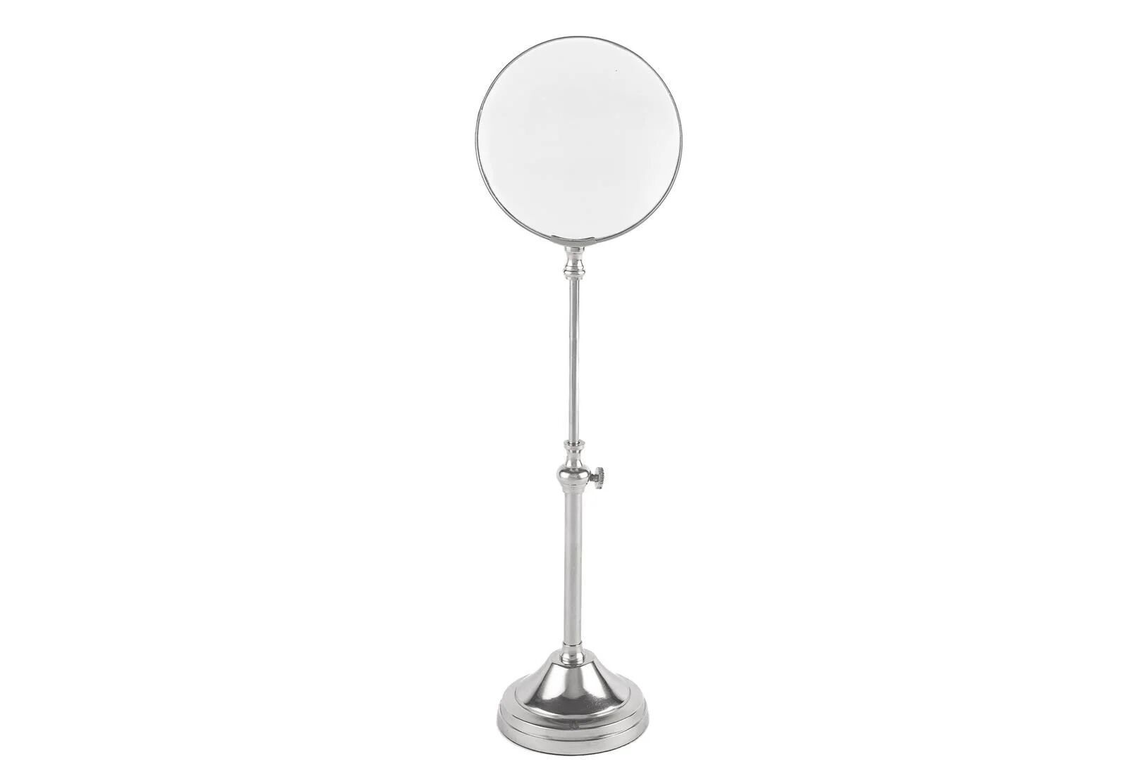 Gümüş Ayarlanabilir Dekor Büyüteç Gümüş - 8x10x38cm