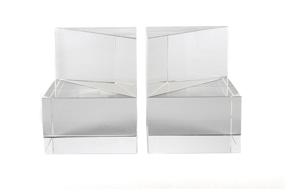 Clear Kitap Tutucu 20x10x12cm