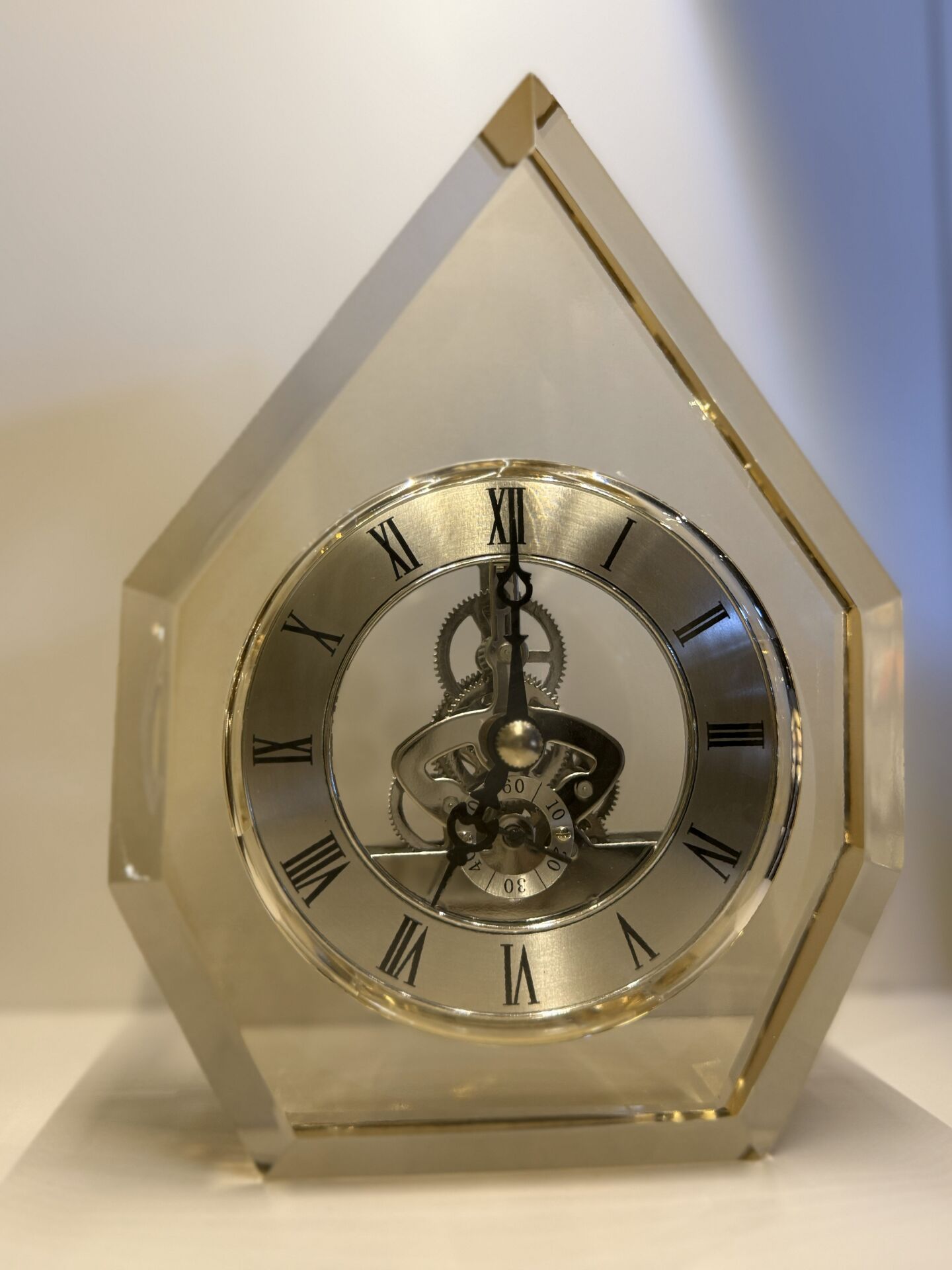 Gold Cam Masa Saati 11x15cm