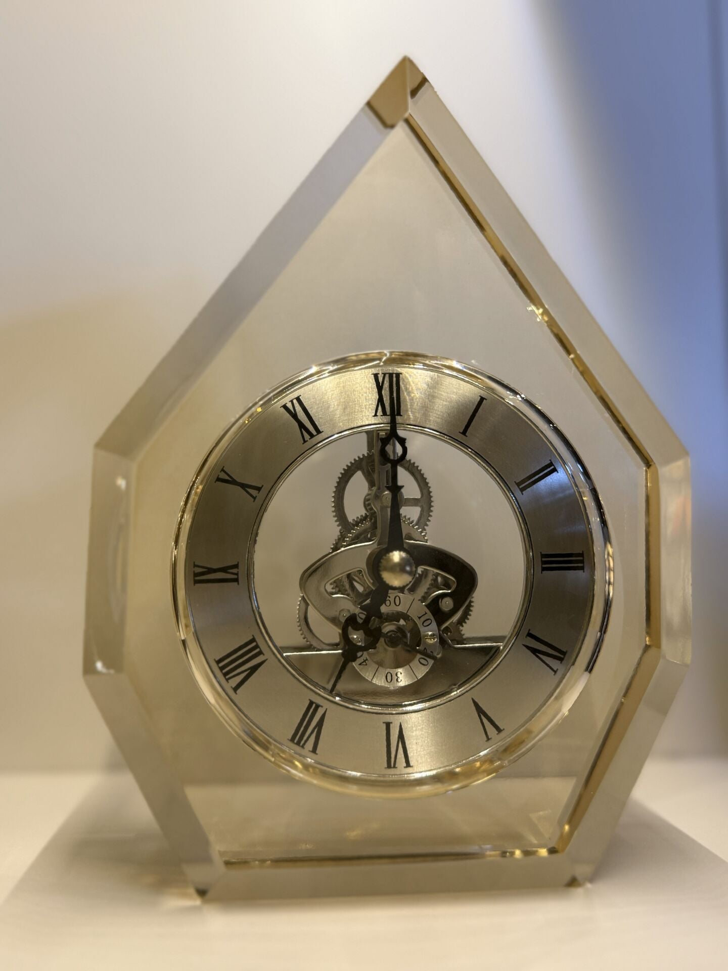 Gold Cam Masa Saati 11x15cm