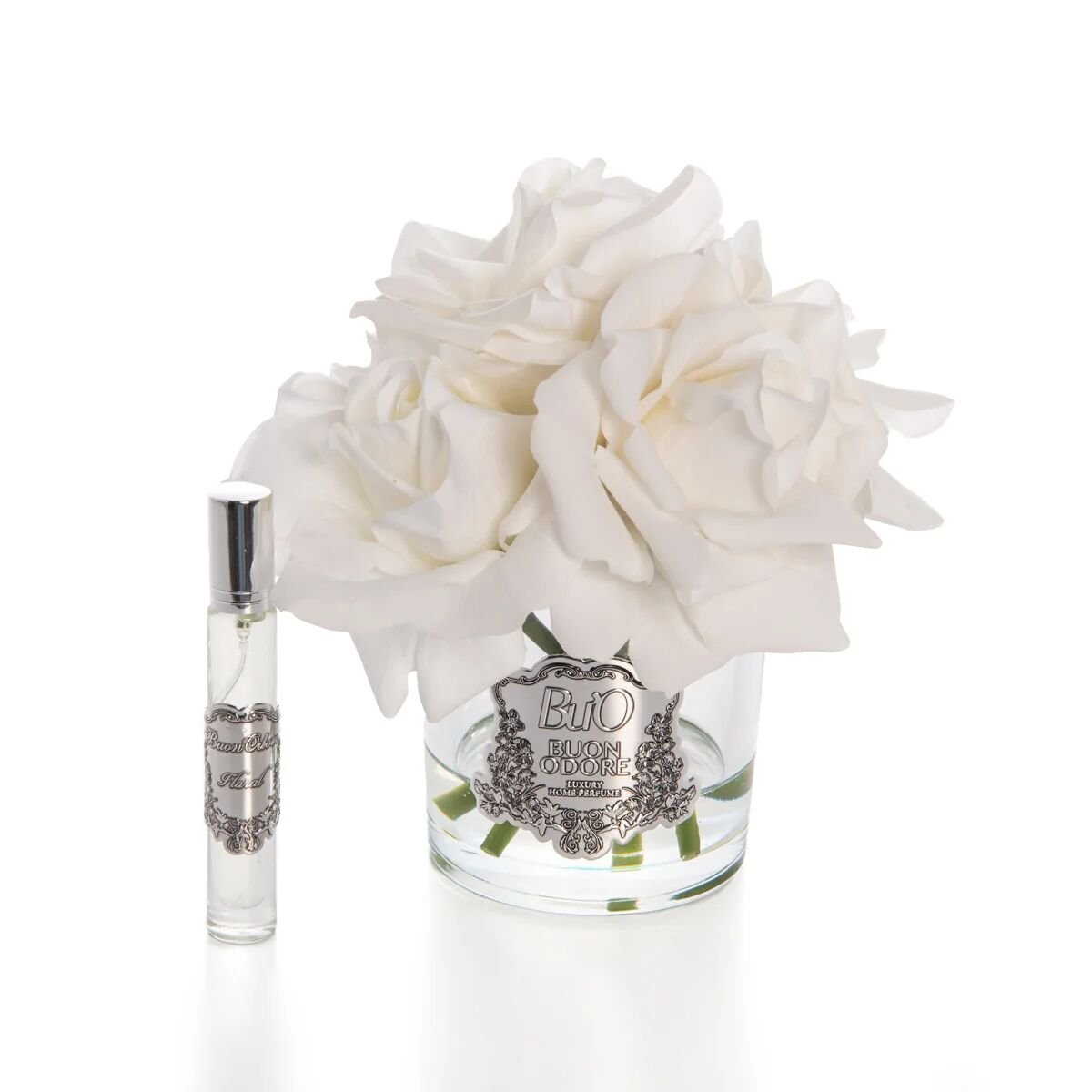 CAM SILVER 5 GÜL EV PARFÜMÜ Beyaz