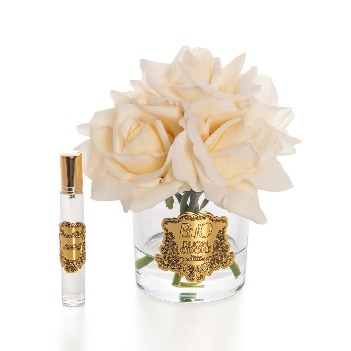 Cam Gold 5 Gül Luxury Home Perfume Krem