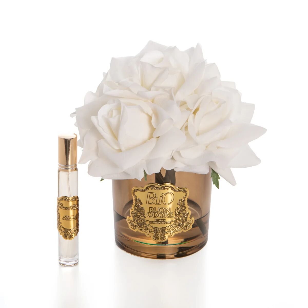 Amber Cam Gold 5 Gül Luxury Home Perfume Beyaz