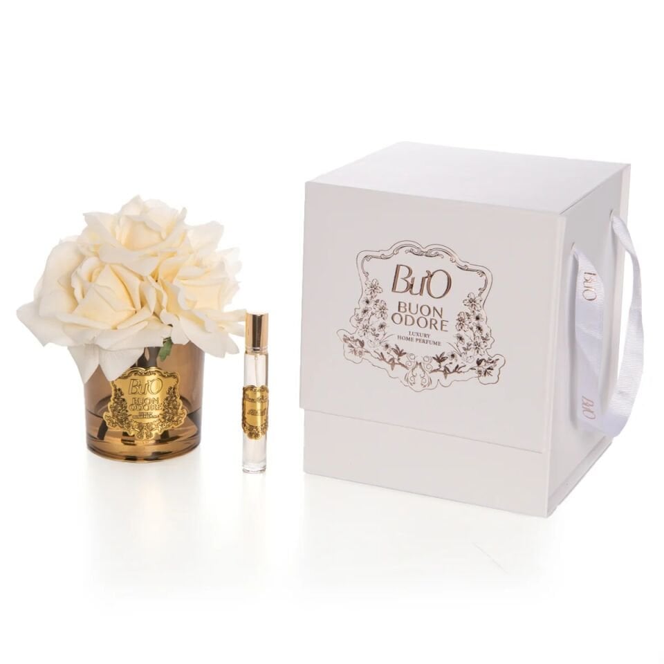 Amber Cam Gold 5 Gül Luxury Home Perfume Krem