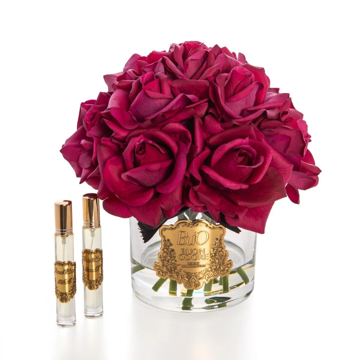 Cam Gold 14 Gül Luxury Home Perfume Bordo