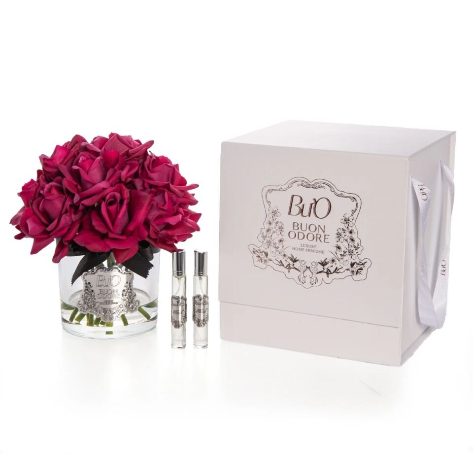 Cam Silver 14 Gül Luxury Home Perfume
