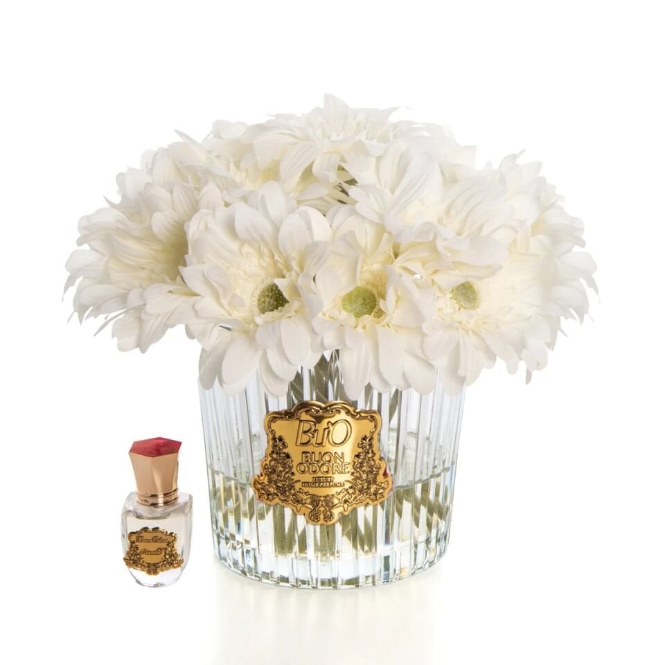 CAM GOLD GERBERA  EV PARFÜMÜ Beyaz