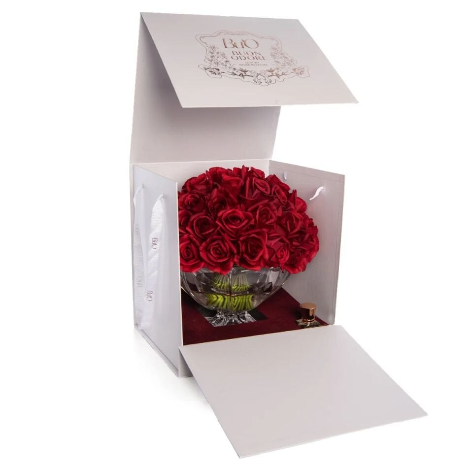 Gold 41 Gül Luxury Home Perfume Kırmızı