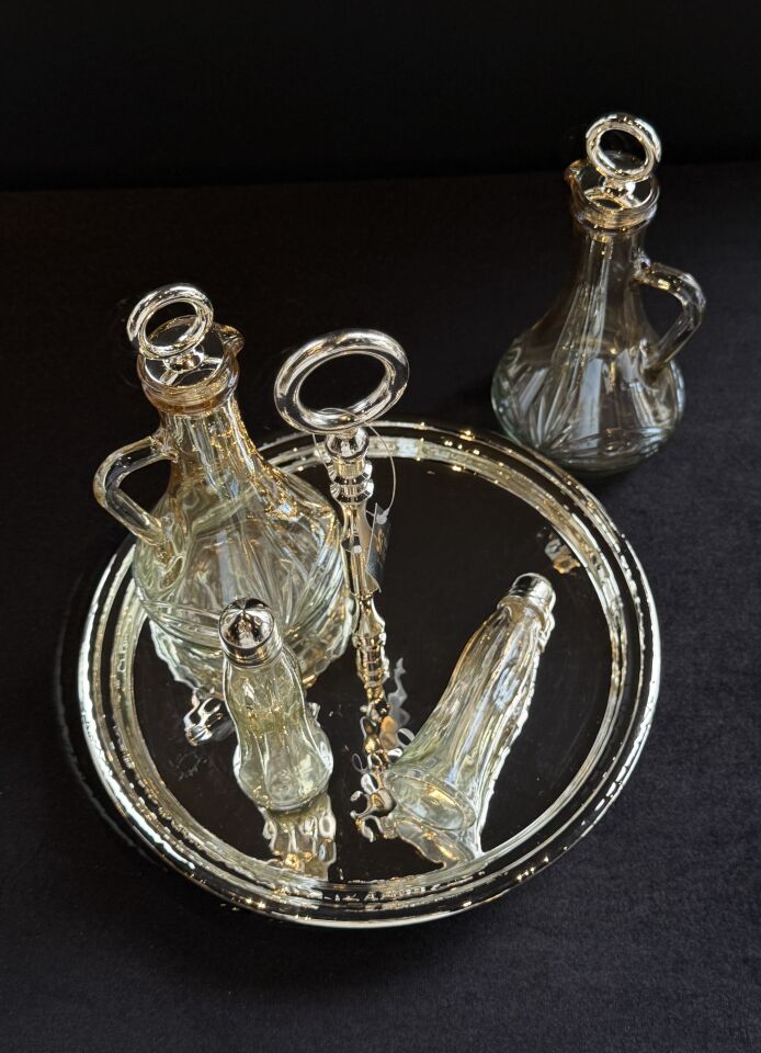 HLK 2'Lİ YAĞDANLIK+TUZLUK SETİ