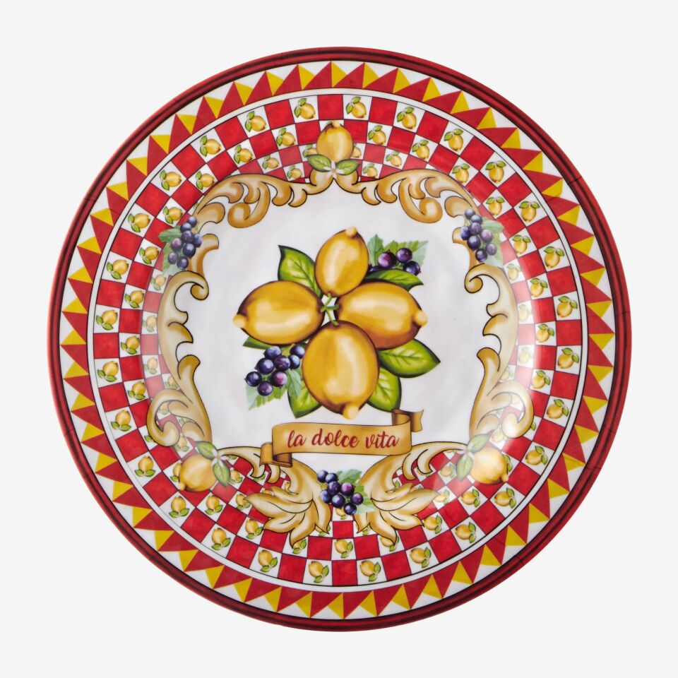 Capri Limon Buketi Kahvaltı Tabağı