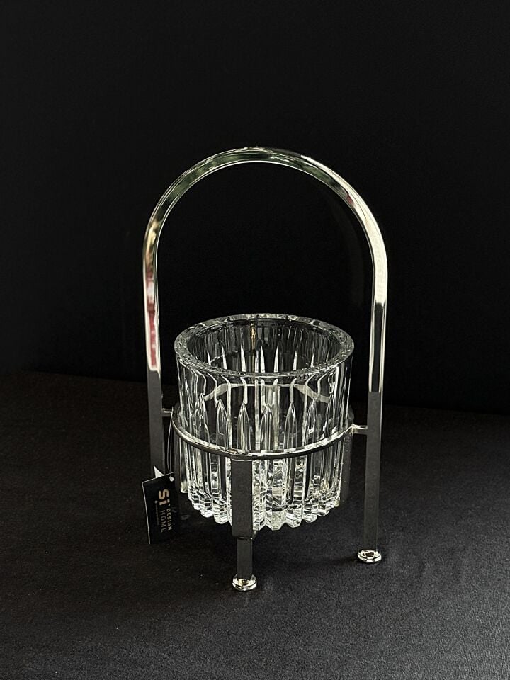 GÜMÜŞ CAMLI KAŞIKLIK