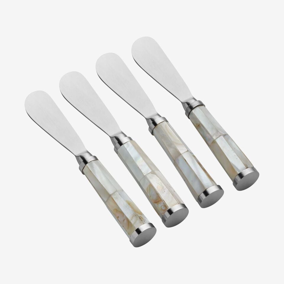 4'lü Tereyeğ Bıçağı Sedefli