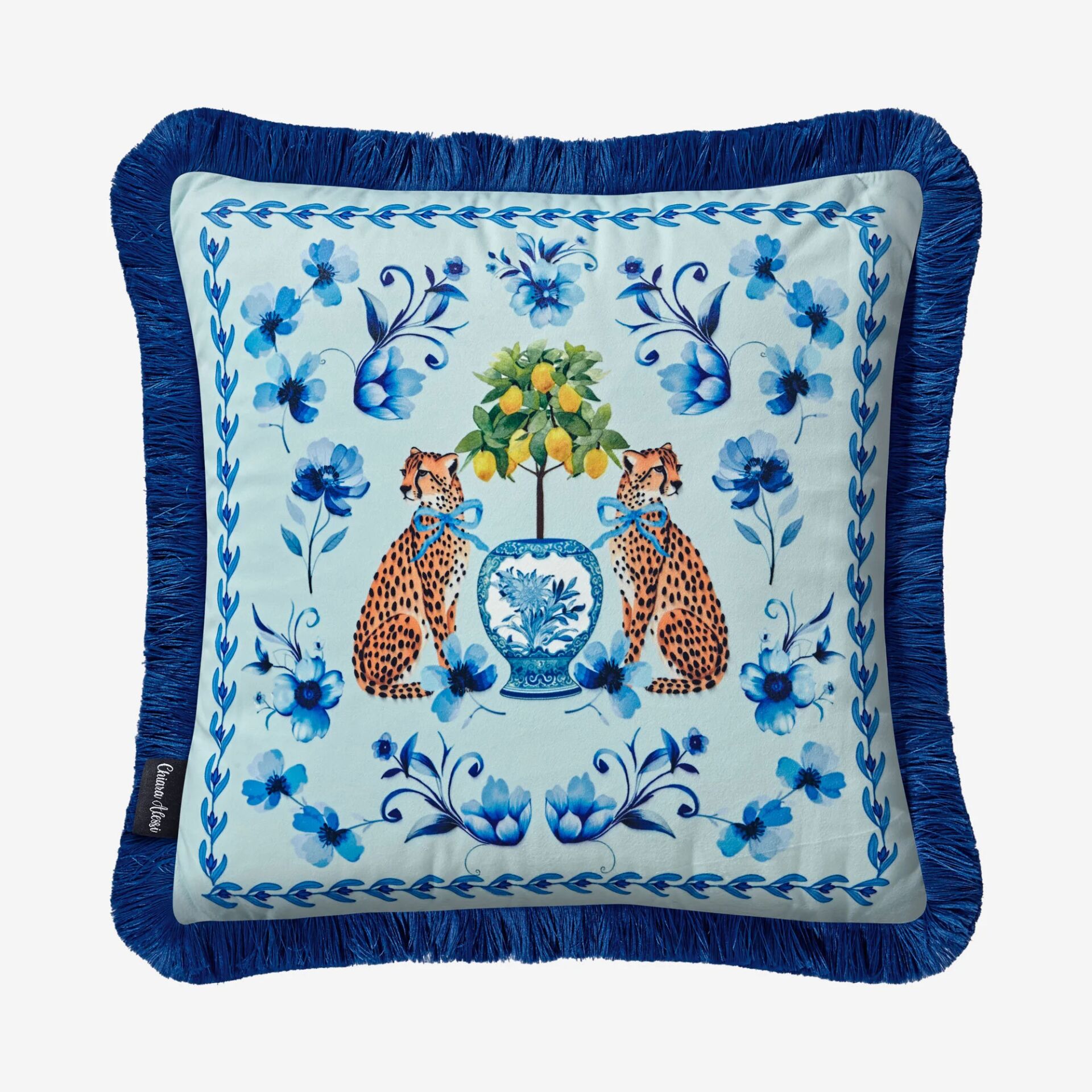 LEOPAR DESENLİ YASTIK 45*45 CM