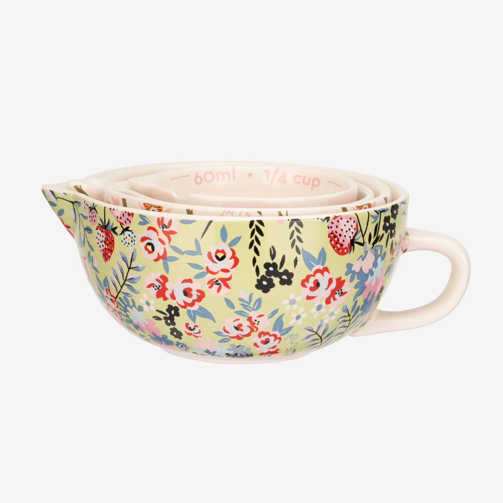 PAINTED TABLE DÖRTLÜ ÖLÇÜ KABI SETİ