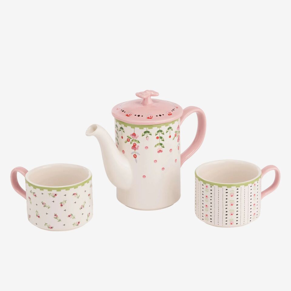 SPRING BIRDS İKİ KİŞİLİK ÇAY SETİ