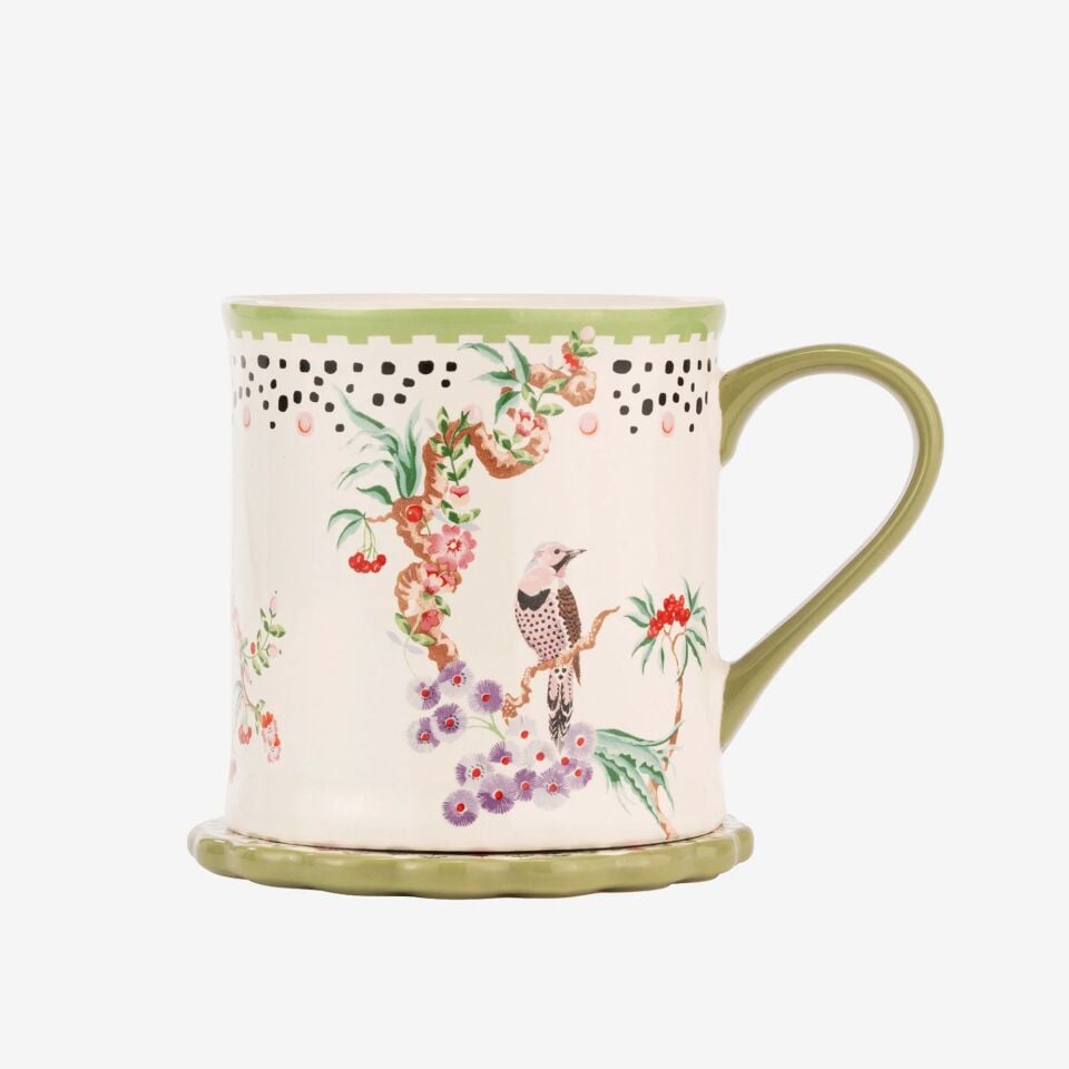 SPRING BIRDS KUPA & BARDAK ALTLIĞI SETİ